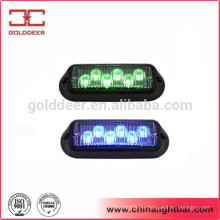 6W LED Strobe Dash voyants tête